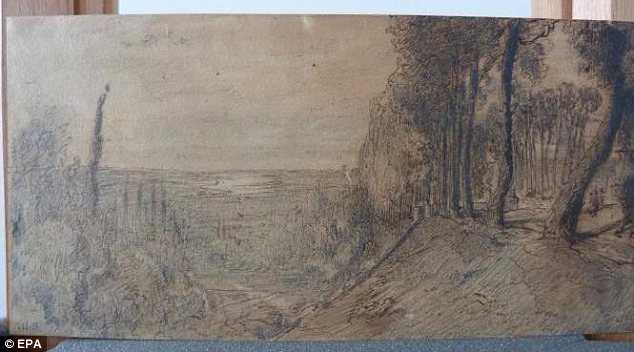 Theodore Rousseau's "Vue de la Vallee de la Seine" (Undated